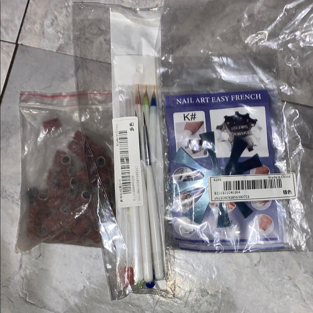 nail brush and tools random bundle